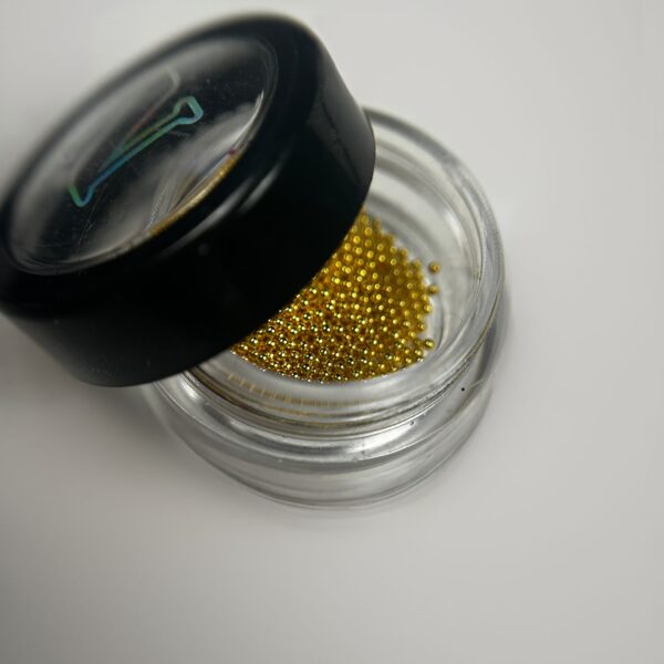 kaviaarballetjes goud