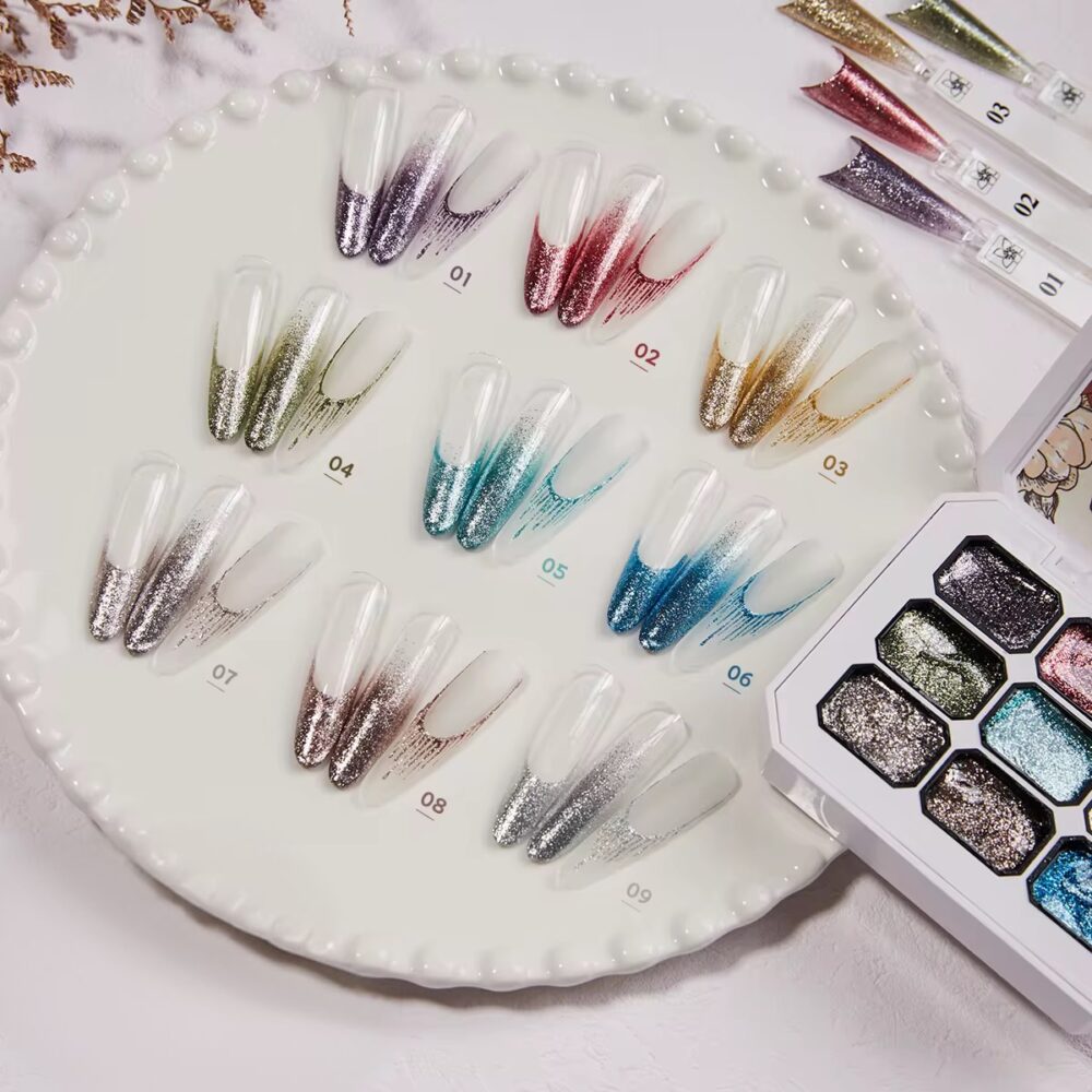 Painting/pat pallet Nella's glitter - Afbeelding 3
