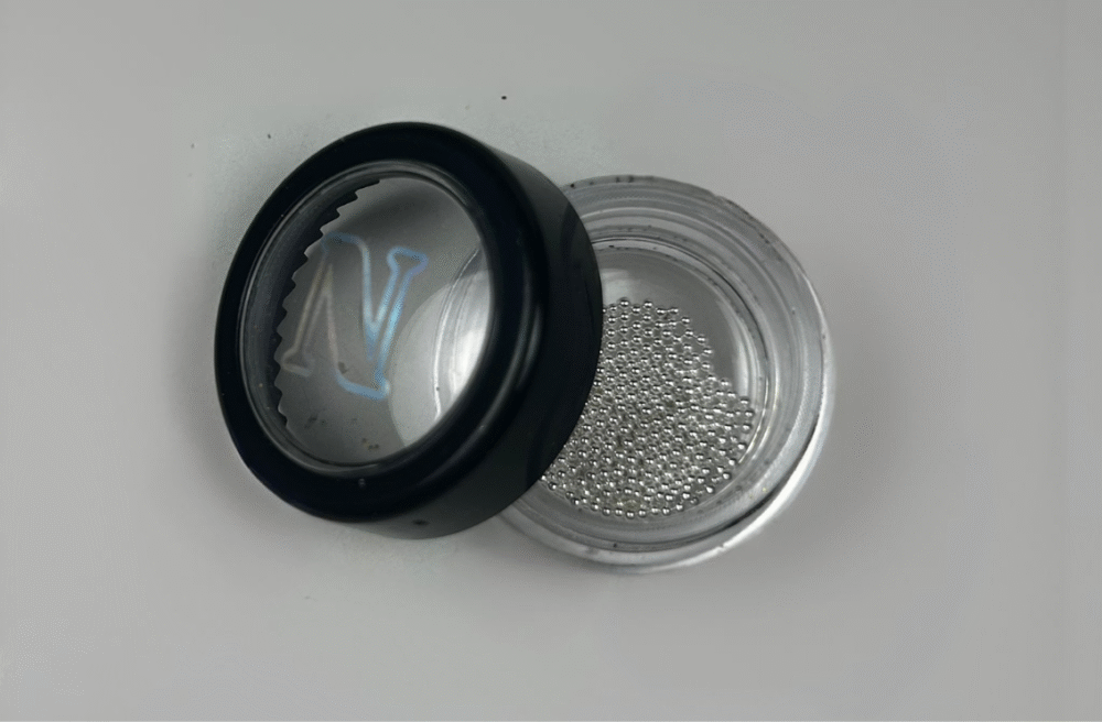 kaviaarballetjes zilver