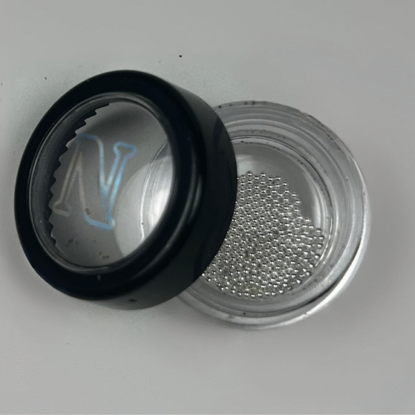 kaviaarballetjes zilver