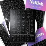 Nail art Sjabloon sticker klaver