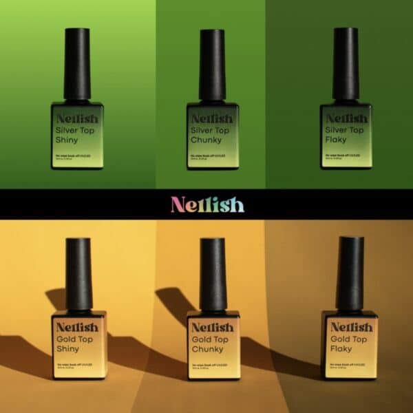 Gold & silver Topcoat pakket
