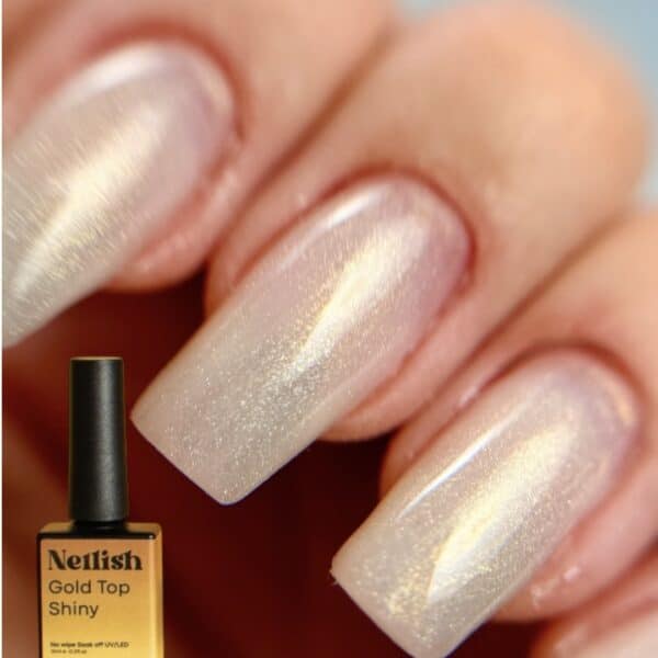 Gold Top coat shiny