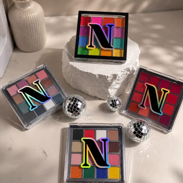 Pressed pigment pallet full set