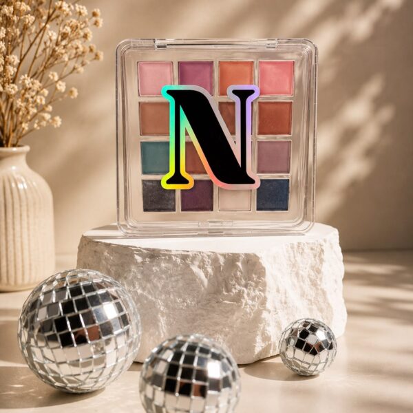 Pressed pigment pallet winter