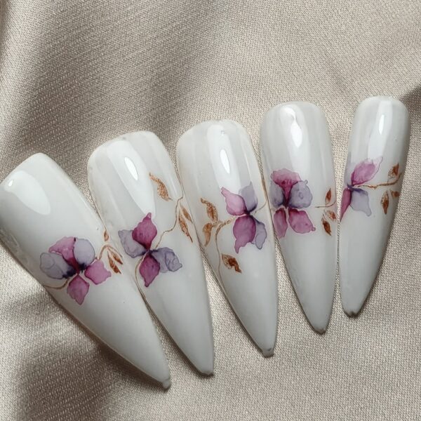 Watercolor Nail Art met Tania (Sarahbelle) | 12 november