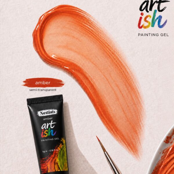 Art-ish painting gel Amber ST