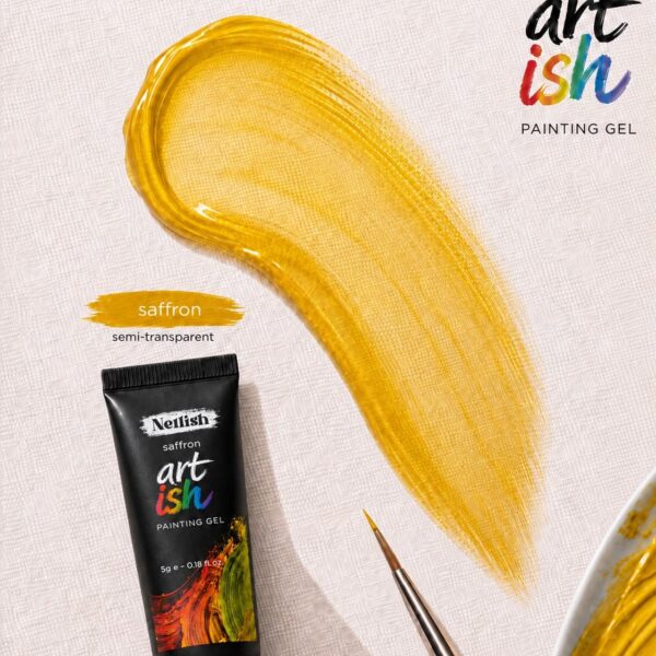 Art-ish painting gel Saffron ST