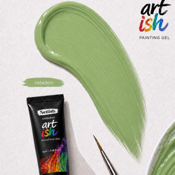 Art-ish painting gel Celadon