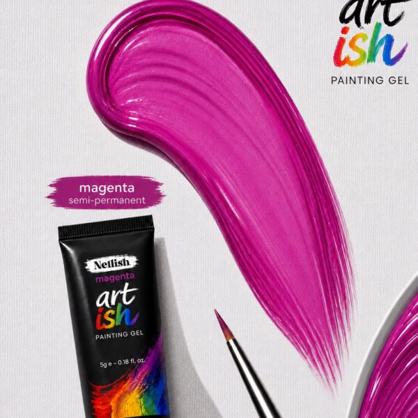 Art-ish painting gel Magenta ST