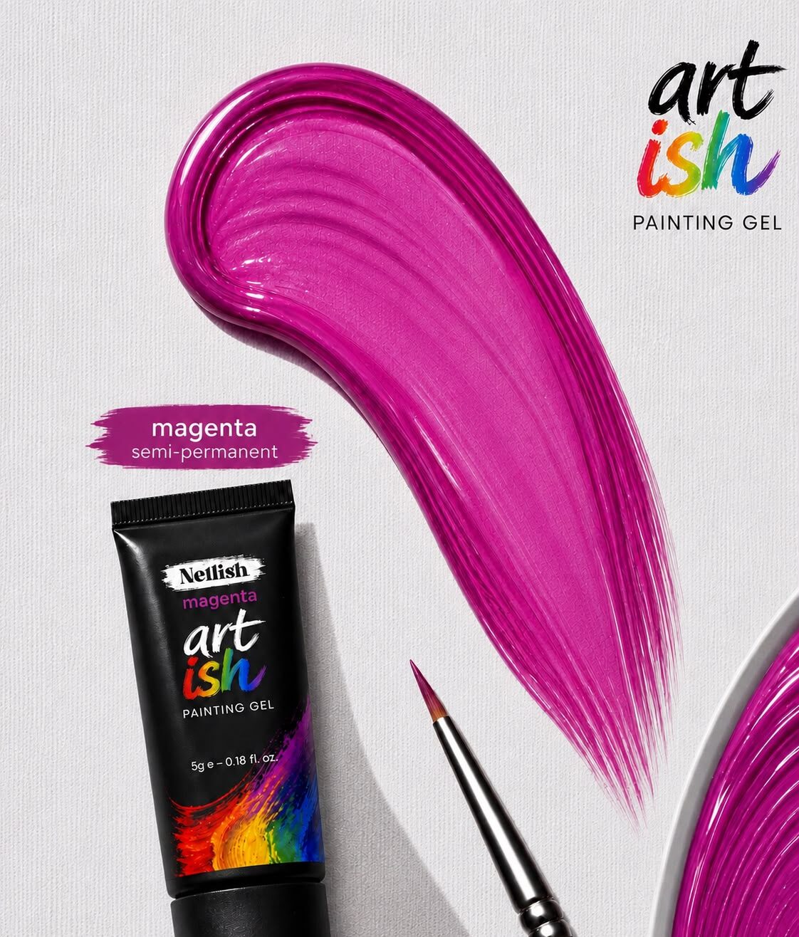 Art-ish painting gel Magenta ST