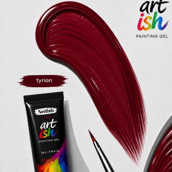 Art-ish painting gel Tyrian
