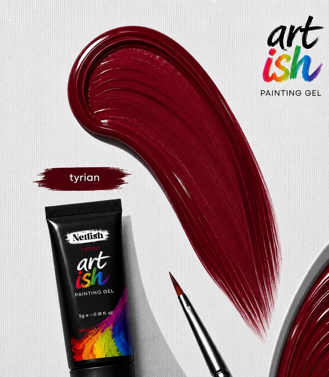 Art-ish painting gel Tyrian