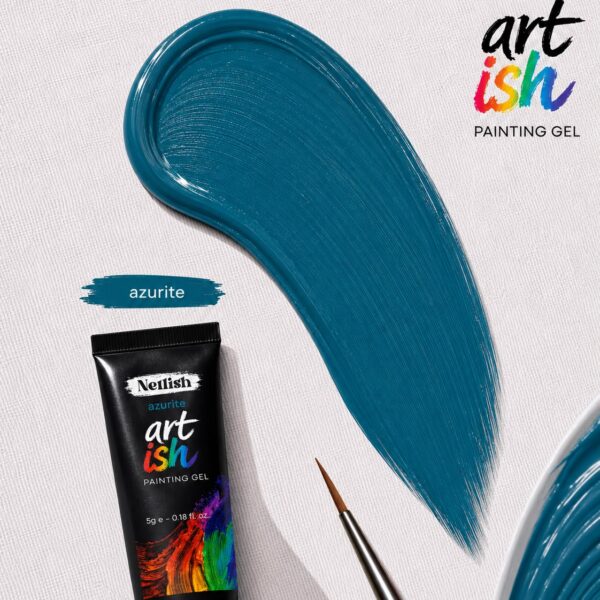 Art-ish painting gel Azurite