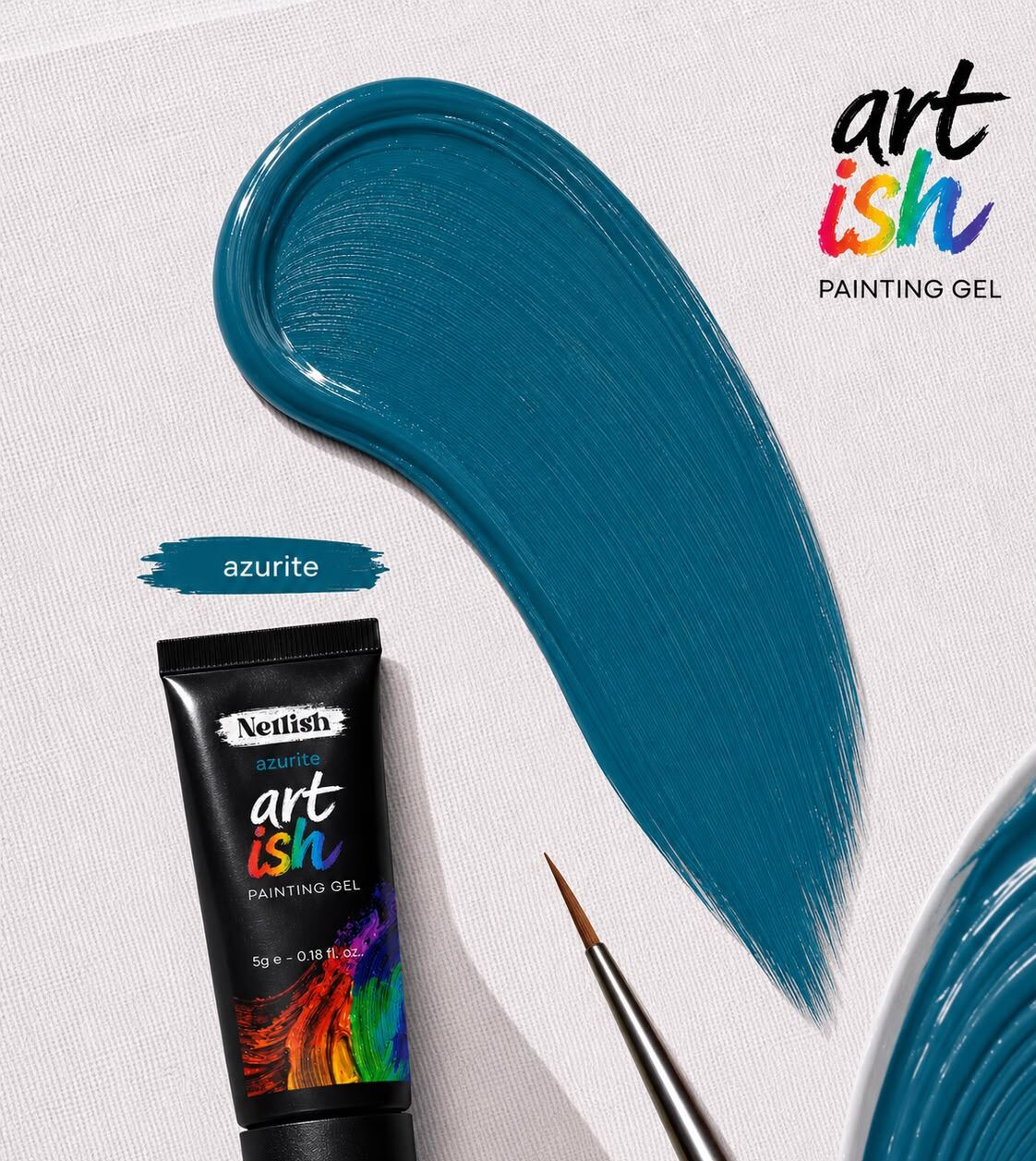 Art-ish painting gel Azurite
