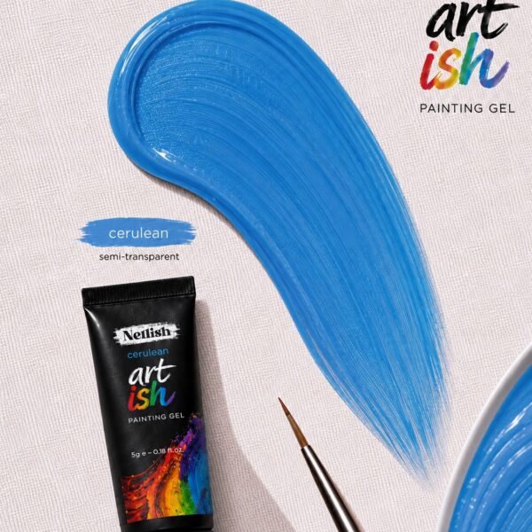 Art-ish painting gel Cerulean ST