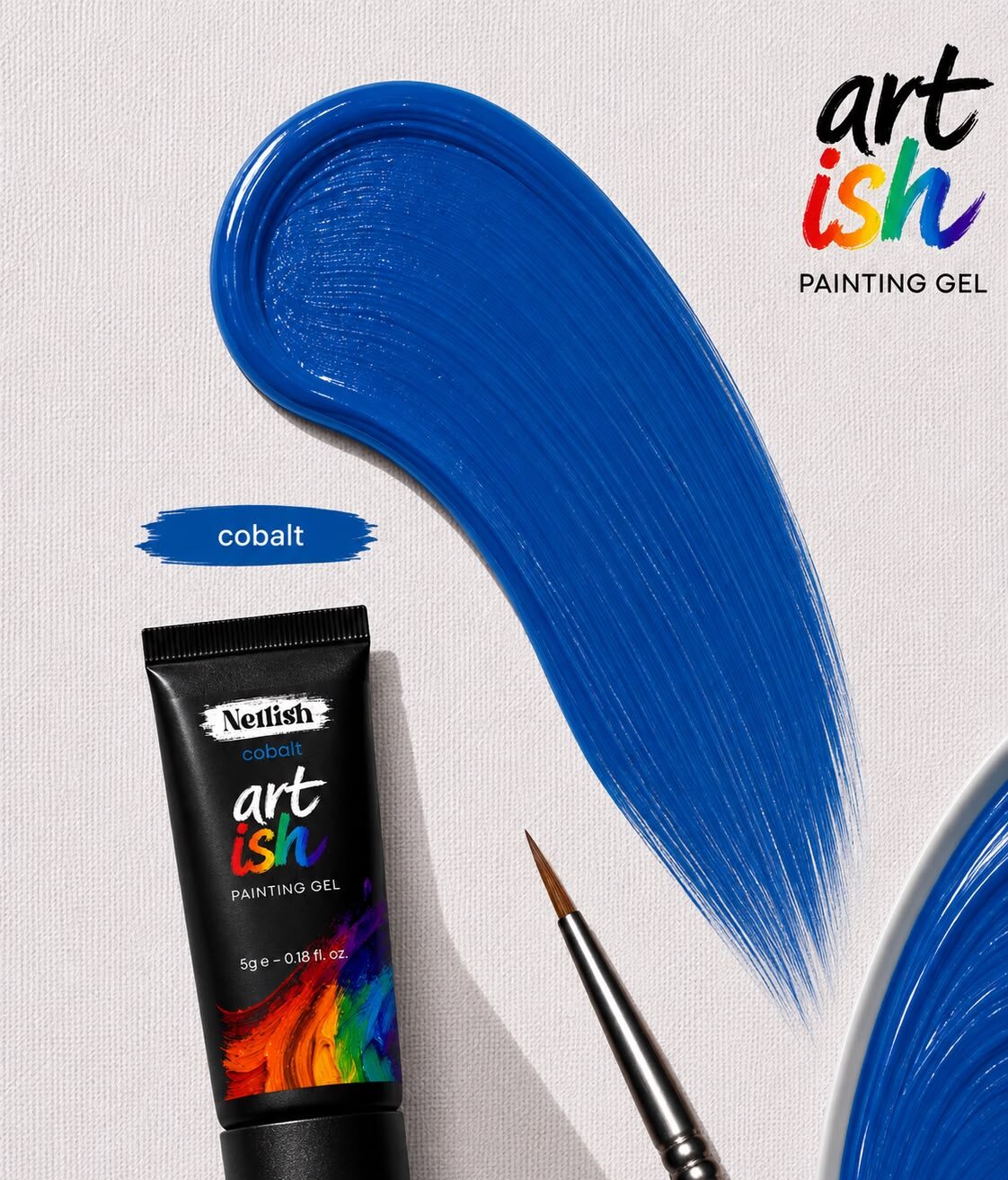 Art-ish painting gel Cobalt