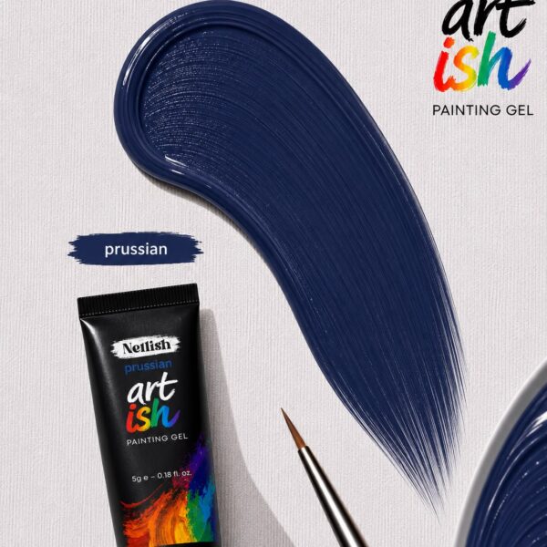 Art-ish painting gel Prussian