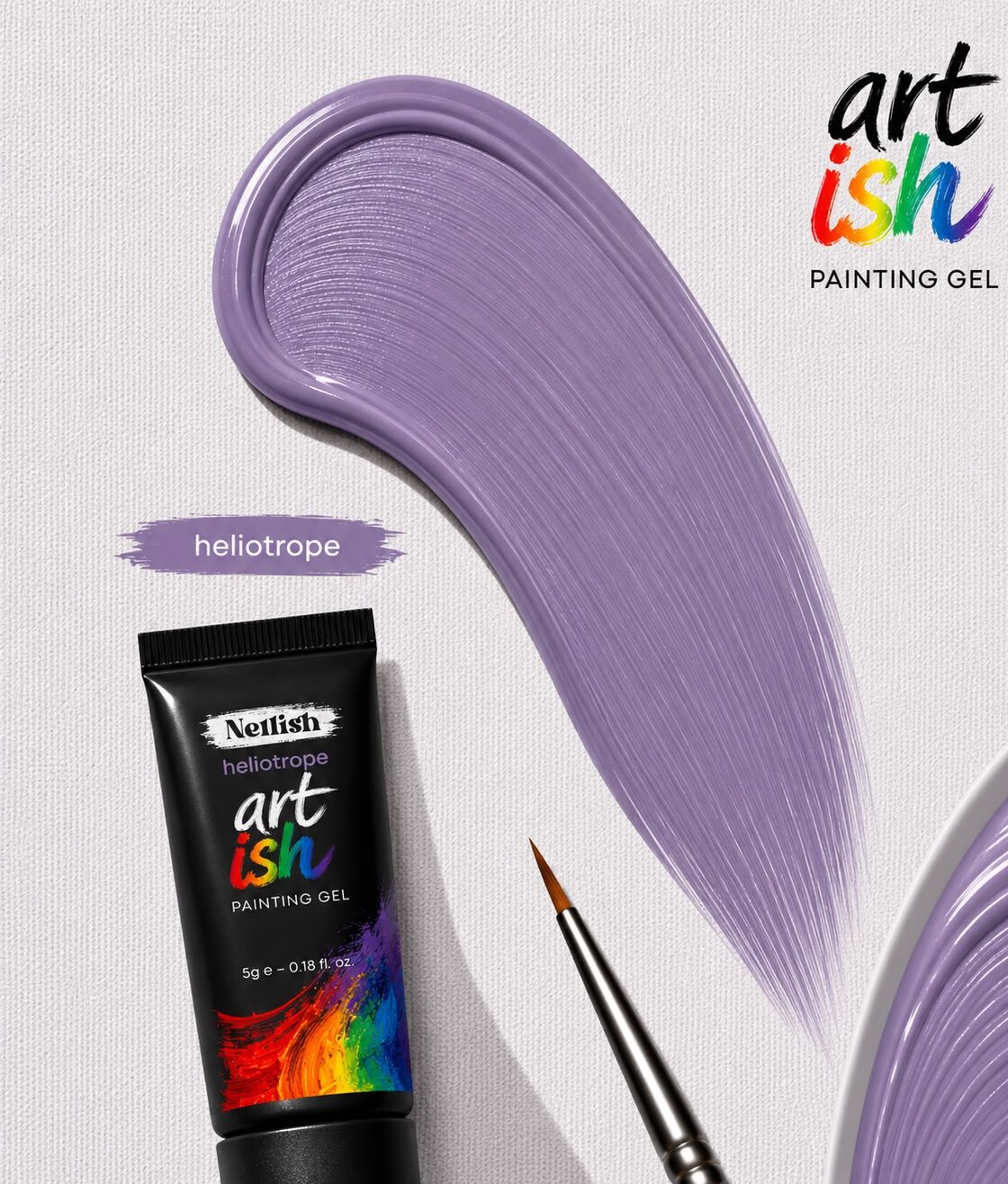 Art-ish painting gel Heliotrope
