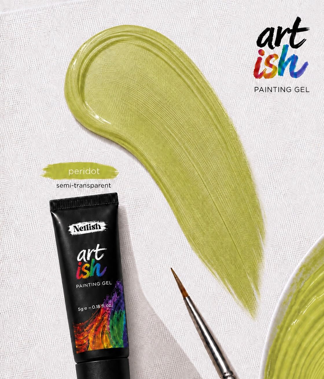 Art-ish painting gel Peridot ST