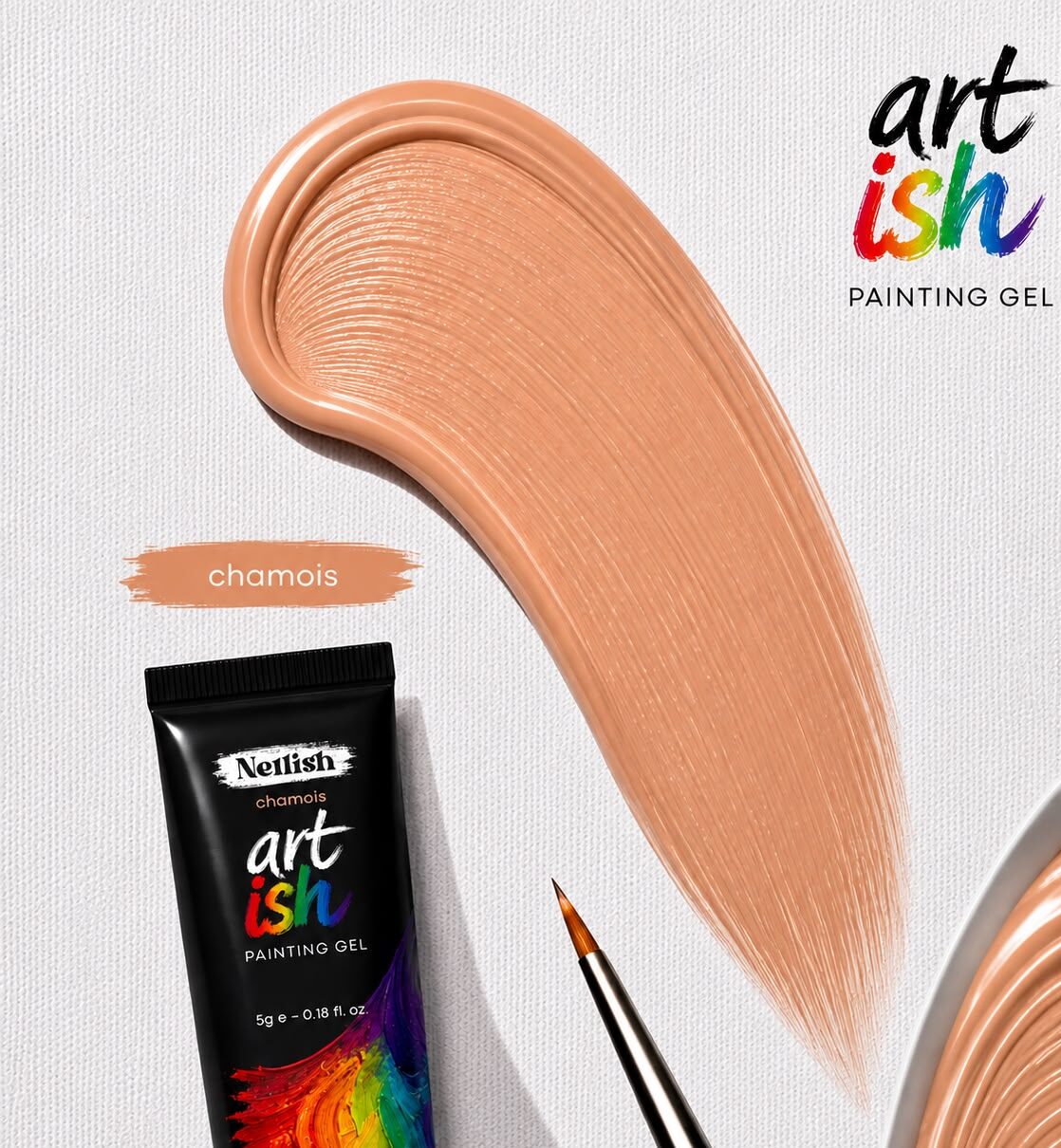 Art-ish painting gel Chamois