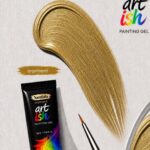Art-ish painting gel Orpiment