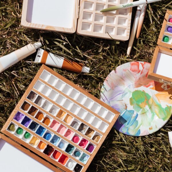 Art-ish painting gel box (leeg)