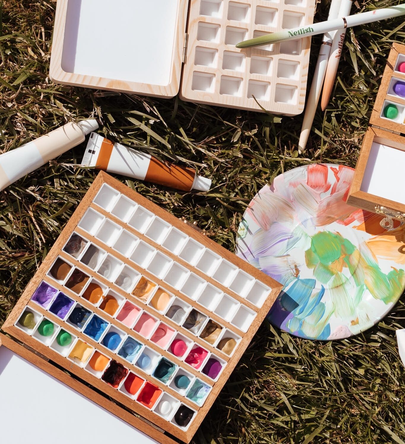 Art-ish painting gel box (leeg)