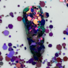 Grove glitter licht paars Nr.15
