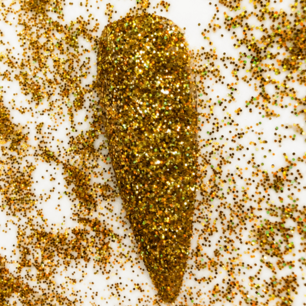 Fijne glitter licht goud Nr.23