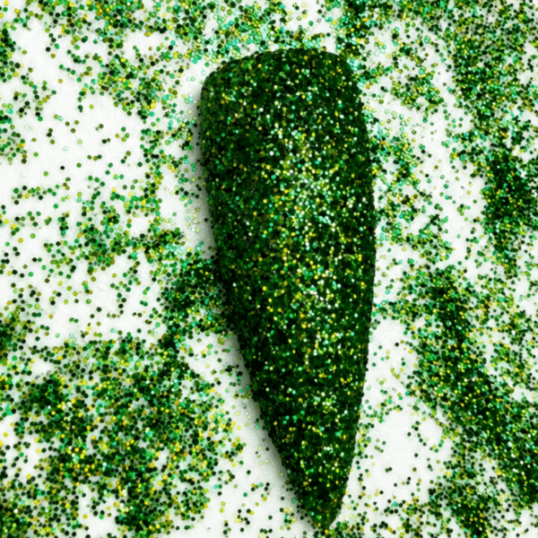 Fijne glitter licht groen Nr.25