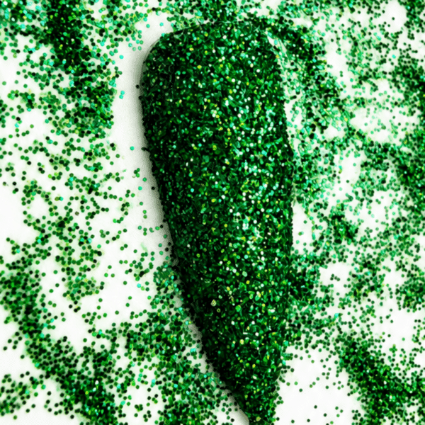 Fijne glitter donker groen Nr.26