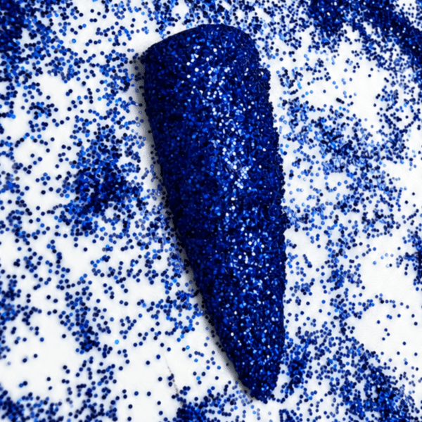 Fijne glitter donker blauw Nr.28