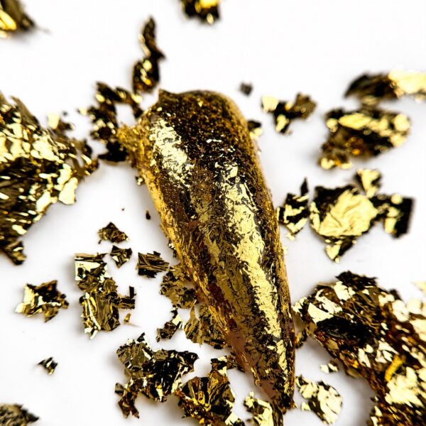 Flakes goud