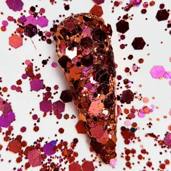 Grove glitter roze Nr. 2 – Nellish